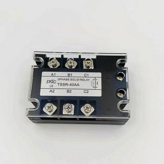 TSSR-40AA 3PHASE SOLID STATE RELAY โซลิดสเตตรีเลย์ 3เฟส 40A แรงดันไฟฟ้าเข้า 90-280VAC,LOAD:480VAC พร้อมส่ง