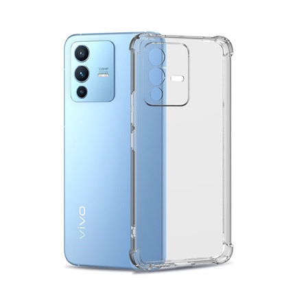 Case  Vivo V23 5G ตรงรุ่น เคสใสกันกระแทก  โทรศัพท์ Vivo V23 5G ต้านเชื้อแบคทีเรีย ส่งจากไทย