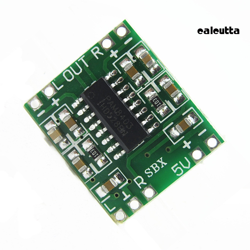 CRX2_Super Mini Digital Amplifier Board 2x3W Class D PAM8403 2.5-5V USB Power Supply #5