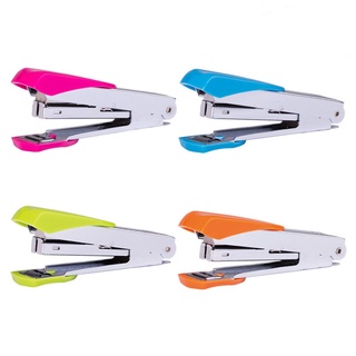 Deli 0260 Stapler 10 ที่เย็บกระดาษแฟนซี เบอร์ 10 (คละสี จำนวน 1 ชิ้น)