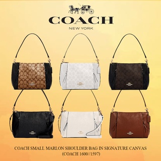 COACH SMALL MARLON SHOULDER BAG ((1600//1597))