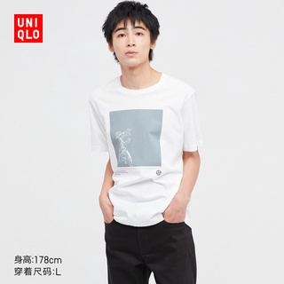 เสื้อยืดที่คุณต้องการใหม่ Uniqlo เสื้อยืดคอกลม แขนสั้น พิมพ์ลายมังงะ สําหรับผู้ชาย และผู้หญิง (UT) 449071ขนาดเต็มS-5XL