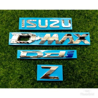 โลโก้ isuzu dmax z ddi ชุด 4 ชิ้น ของรุ่น 2020