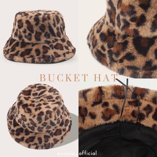 [พร้อมส่ง] Bucket Hat หมวกบักเก็ตเกาหลี ลายน่ารัก 🐻🐹