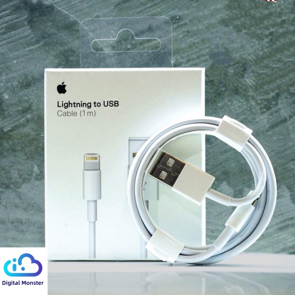 [Digital Monster]YL-001 สายชาร์ชไอโฟนiphone สายชาร์จไอโฟนแท้ ชุดเซท Apple Lightning to USB Cable ยาว1m❤ประกัน1ปี❤