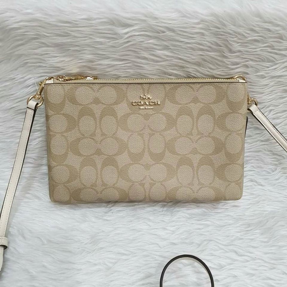COACH LYLA CROSSBODY IN SIGNATURE CANVAS