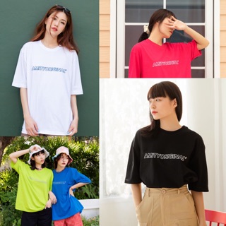 Amityoriginal ®  : Oversize T Shirt : 5 Colors เสื้อยืดโอเวอร์ไซส์ เสื้อยืด