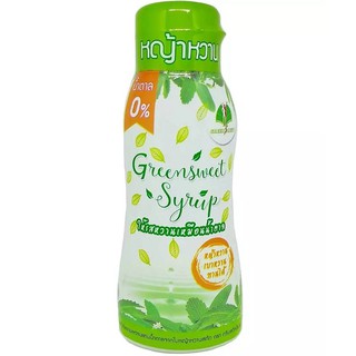 หญ้าหวาน Greensweet Syrup น้ำเชื่อมหญ้าหวาน  ให้รสหวานเหมือนน้ำตาล น้ำตาล 0% เบาหวานทานได้ ขนาด 340 กรัม