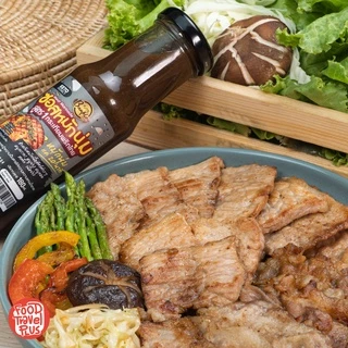 KETO ซอสหมักนุ่มคีโต กระเทียมพริกไทย สูตร1 คีโต ไม่มีน้ำตาล 180 ml
