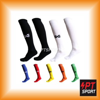 SALE!! ถุงเท้าฟุตบอล WARRIX WC-1519 A019 FREE SIZE