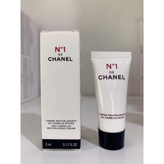 chanel No1 cream revitalasante au camelia rouge 5 mlครีมบำรุงผิวให้ผิวดูเรียบเนียน เอิบอิ่ม และรู้สึกได้ถึงความสบาย