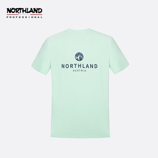 เสื้อยืดแขนสั้น พิมพ์ลาย Norseland สวมใส่สบาย เหมาะกับฤดูใบไม้ผลิ และฤดูร้อน สําหรับผู้ชาย