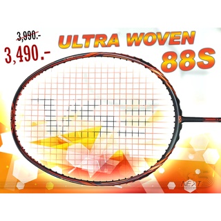 VS ไม้แบดมินตัน รุ่น ULTRA WOVEN 88S รุ่น TOP ตระกูล WOVEN แถมเอ็น กริป ซอง