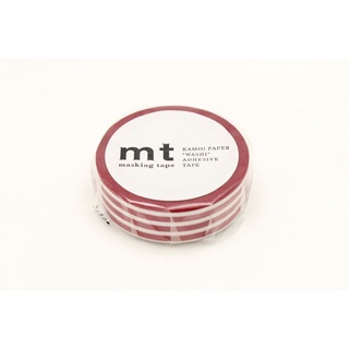 mt masking tape border strawberry (MT01D382) / เทปตกแต่งวาชิ ลาย border strawberry แบรนด์ mt masking tape ประเทศญี่ปุ่น