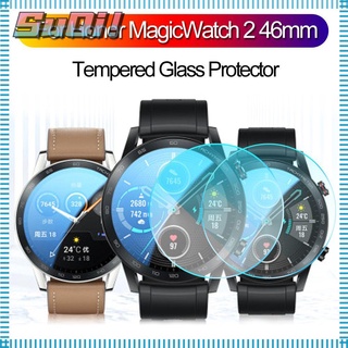 SUQI 3D Curved Edge Tempered Glass Protective Film Screen Protector For Honor Magic Watch 2 46mm