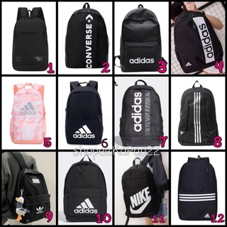 กระเป๋าเป้ adidas พร้อมส่ง กระเป๋านักเรียน coverse กระเป๋าสะพาย