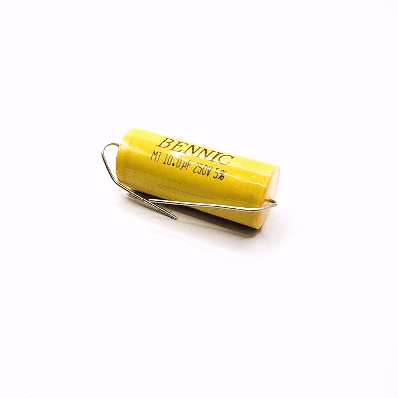BENNIC CAPACITOR 10UF 250VDC 5% ราคาตัวละ 85บาท  👉👉 พร้อมส่ง