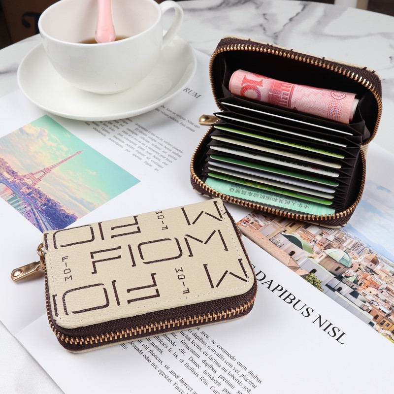 กระเป าการ ดท สวยงาม ท ใส บ ตรของผ หญ งท สวยงามกะท ดร ดช องเส ยบการ ดหลายช องความจ ขนาดใหญ ช องใส บ ตรประชาชนท บา Shopee Thailand