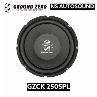 ลำโพงเสียงกลาง GROUND ZERO10นิ้ว GZCK 250XSPL 250 mm / 10″ SPL midwoofer