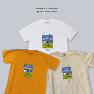 sherbettee|เสื้อยืดลาย someday somewhere