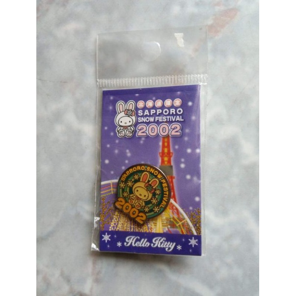 ❄️ PIN HELLO KITTY SAPPORO SNOW FESTIVAL 2002