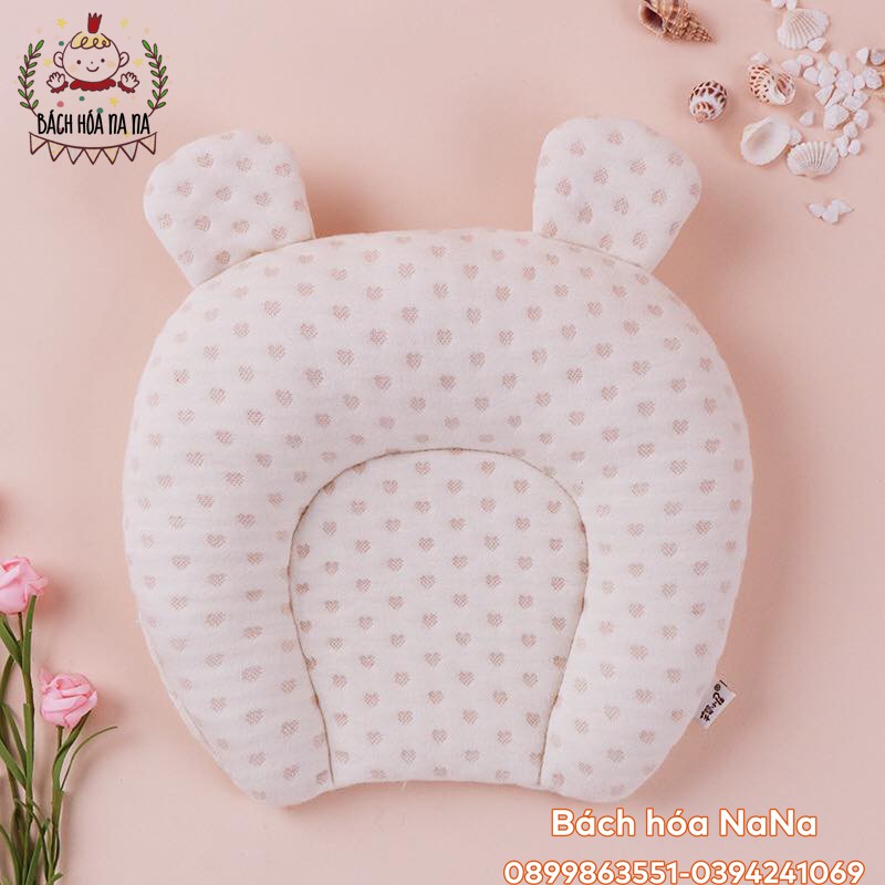 หมอนป้องกันศีรษะยางพาราแบบนุ่มสําหรับทารกแรกเกิดถึง 2 ปี NANA SHOP MOMY BABY