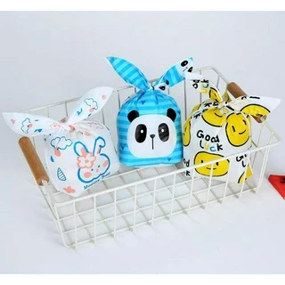 48-50ใบ/ ถุงหูกระต่าย ลายน่ารัก มีให้เลือกหลายลายขนาด13.5 x 22cm**ออกใบกำกับภาษีได้**สั่งขั้นต่ำ50บาทส่งสินค้า