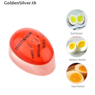 【GoldenSilver】เครื่องวัดอุณหภูมิไข่ต้ม เปลี่ยนสีได้ 1 ชิ้น