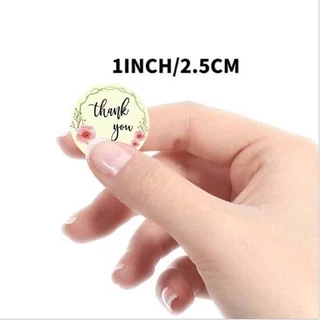 [ถูกที่สุด!!] สติ๊กเกอร์Thank you สต๊อกเกอร์ขอบคุณ ติดกล่องขนม