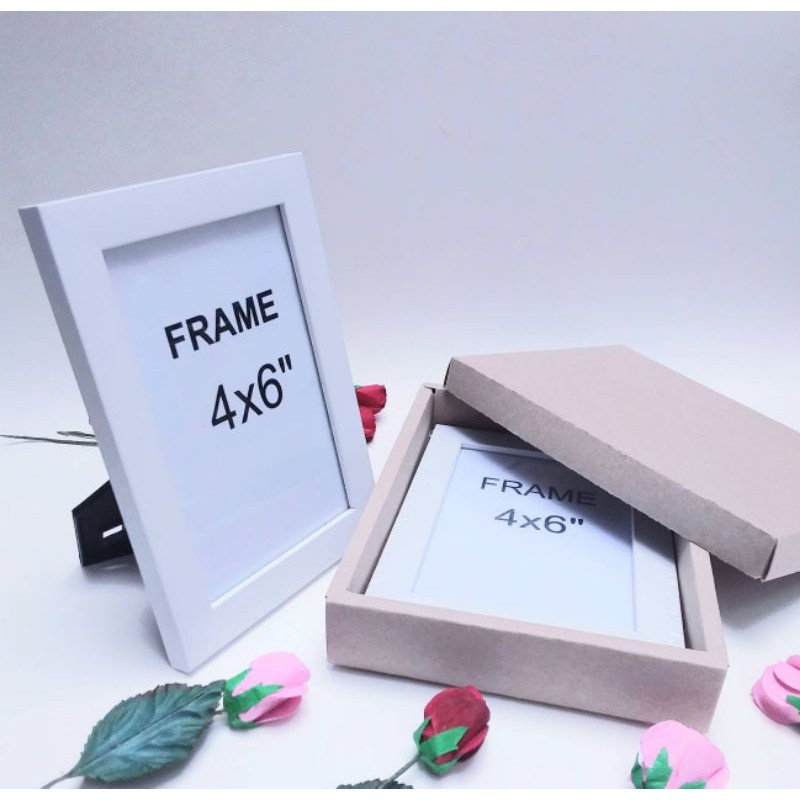 กล่องใส่กรอบรูป กล่องของขวัญ สำหรับกรอบรูป 4x6, 5x7, A4  กล่องกระดาษน้ำตาล350 แกรม