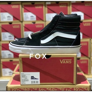 VANS SK8-HI BLACK  รองเท้าผ้าใบหุ้มข้อแวนส์