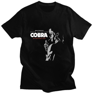 เสื้อยืดผ้าฝ้ายขายดี เสื้อยืดลําลอง ผ้าฝ้าย แขนสั้น พิมพ์ลายอนิเมะ Space Adventure Cobra ทรงหลวม สไตล์คลาสสิก แฟชั่นฤดูร