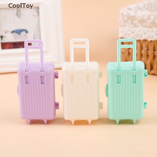 Cooltoy กระเป๋าเดินทางพลาสติก ขนาดเล็ก อุปกรณ์เสริม สําหรับบ้านตุ๊กตา 1 ชิ้น