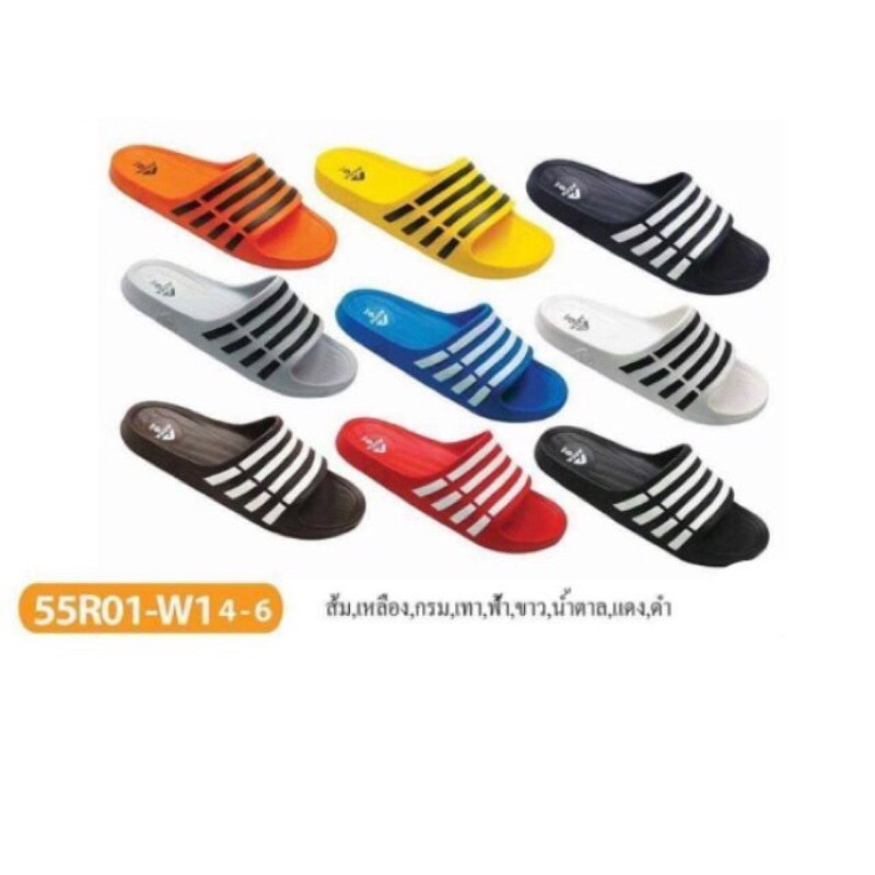 รองเท้าADDAรุ่น55R01รองเท้าแตะแบบสวมใส่ใด้ทั้งผู้หญิงและผู้ชายไซด์4-10มีเก็บเงินปลายทาง