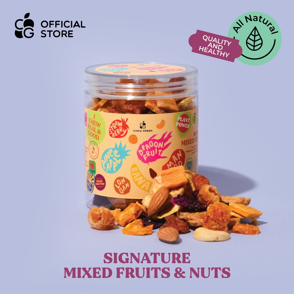 Chew Green's Signature Mixed Fruits & Nuts