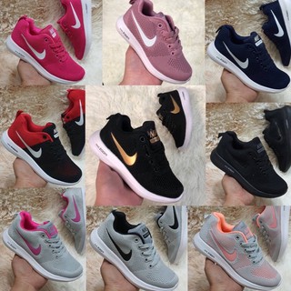 รองเท้าเด็กNike (size25-36)รองเท้าผ้าใบ ผูกเชือก