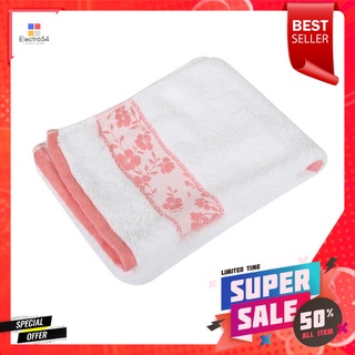 ผ้าขนหนู HOME LIVING STYLE CAROLE 15X32 นิ้ว สีชมพูTOWEL HOME LIVING STYLE CAROLE 15X32" PINK