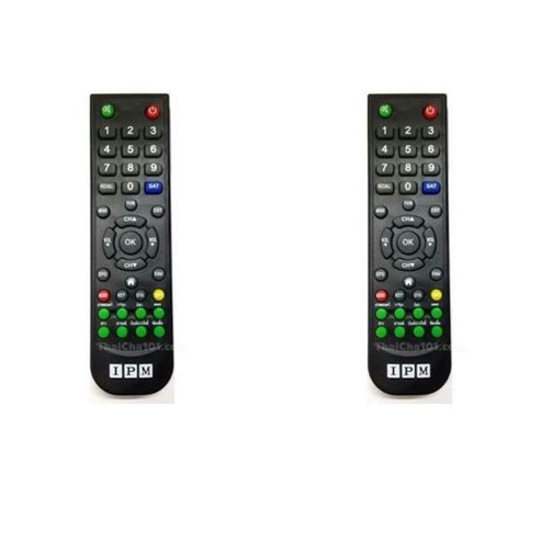 รีโมทจานดาวเทียม ipm 2ชิ้น