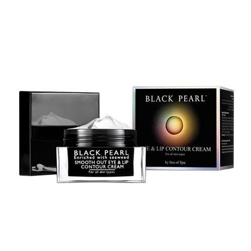 สินค้านำเข้าของแท้ จากอิสราเอล Dead Sea Of Spa Black Pearl Smooth Out Eye And Lip Contour Cream 30ml