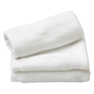 KASSA HOTEL ผ้าขนหนูเช็ดหน้า ขนาด 12 x 12 นิ้ว สีขาว Cotton 100% อย่างดีที่คัดสรรมาเป็นพิเศษ