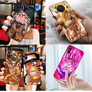 เคสโทรศัพท์ซิลิโคน TPU แบบนิ่ม ลาย BS70 อนิเมะ Goku Super Saiyan God สําหรับ Xiaomi Mi 8 Lite 10s 12 Poco X4 M4 F3 Redmi K40S K50 Pro 5G