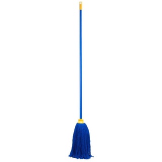 ไม้ม็อบหัวจุก 14 นิ้ว 350 กรัม สีน้ำเงิน SUPERCAT ไม้ถูพื้น ไม้รีดน้ำ Spigot mop 14 inches 350 g. blue SUPERCAT