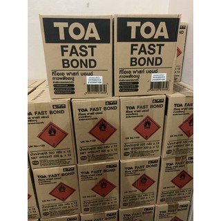 **ขายยกลัง**กาวตะปู กาวพลังตะปู TOA Fast Bond ขนาด 320 กรัม ((( สินค้าใหม่ )))