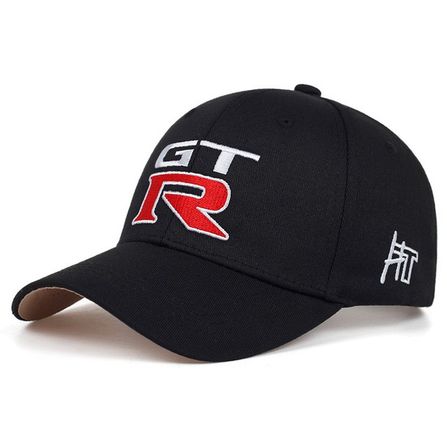 นิสสัน GTR หมวกวิ่ง หมวกเบสบอลแบบปรับได้ทันสมัย กีฬากลางแจ้ง หมวกฮิปฮอป