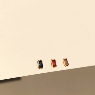 MODU - Teeny Gem Stud ต่างหูพลอยจิ๋วหลากสี