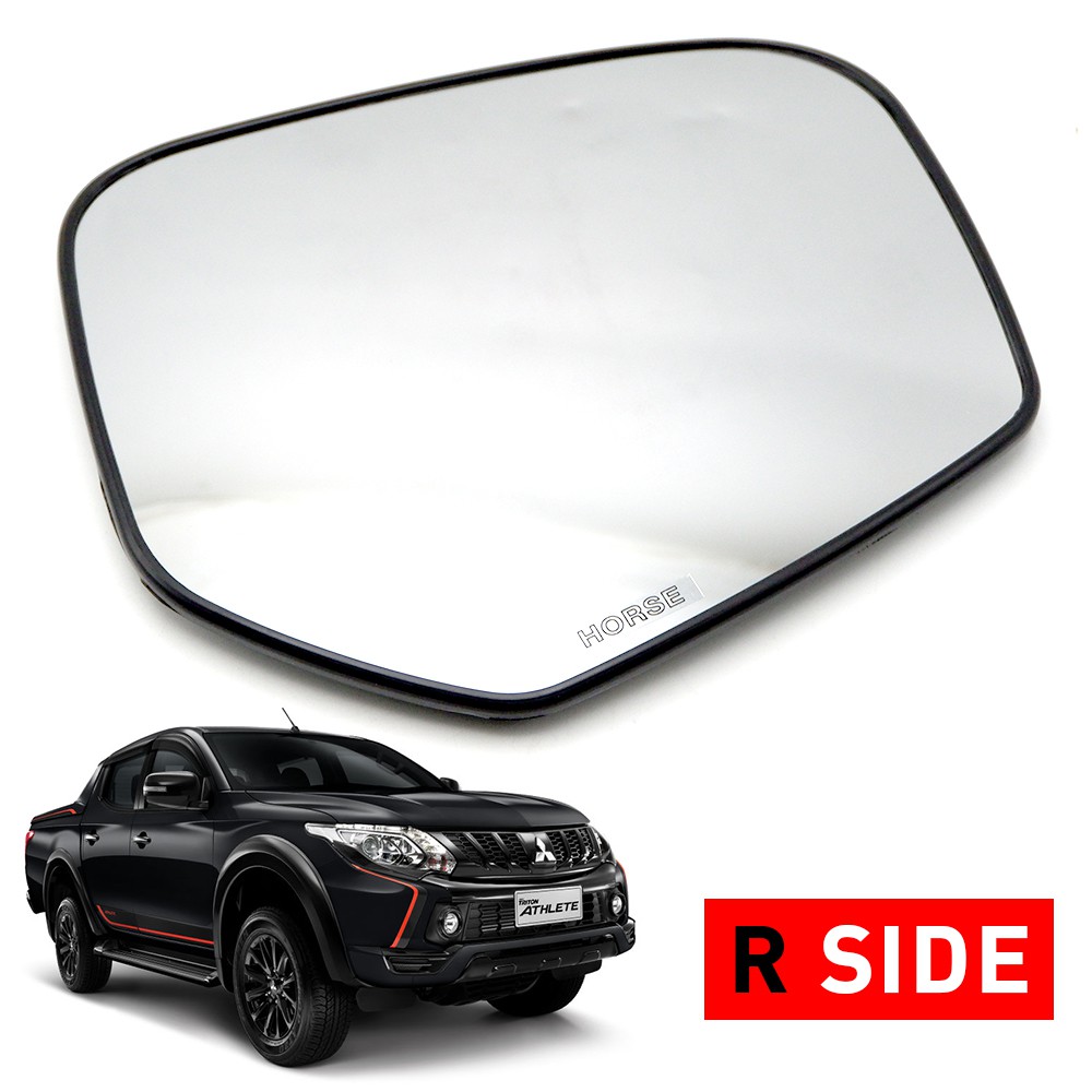 เนื้อกระจกมองข้าง เลนส์กระจกมองข้าง ข้างขวา Rh สำหรับ Mitsubishi All New Triton Pajero Sport ปี 2016-2019