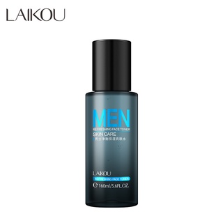 Laikou Men Refreshing Toner Oil Control Moisturizing Anti Aging Nourishing Skin 160ml.