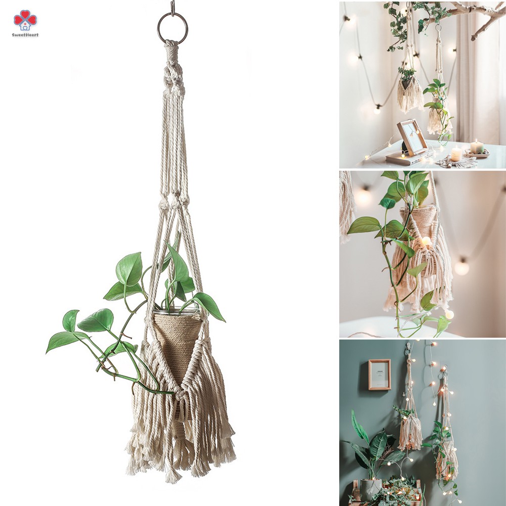 19 Macramé Plant Hanger Patterns & Instructions - Patterns Hub - Foto 14