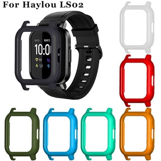 PC Cover Case Protector for Haylou Solar LS02 Smart WatchBumper Protector Shell