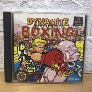 แผ่นแท้ [PS1] Dynamite Boxing (Japan) (SLPS-01387)